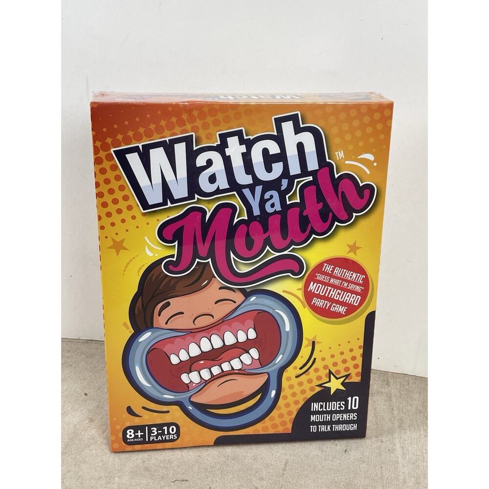 Watch YA Mouth WYM001 Mouthgard Party Game Family Edition